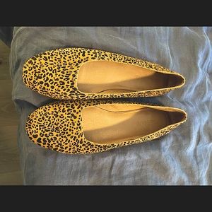 Madewell cheetah flats